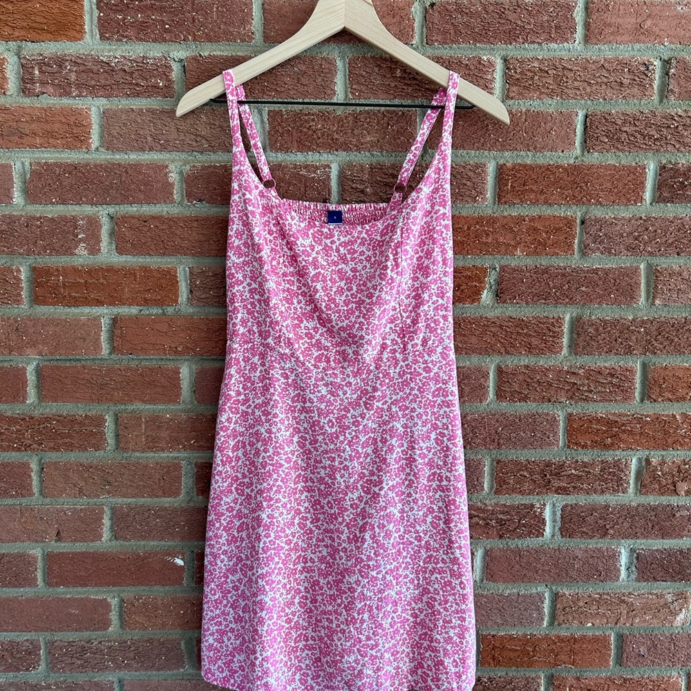 Old Navy Pink Floral Mini Dress